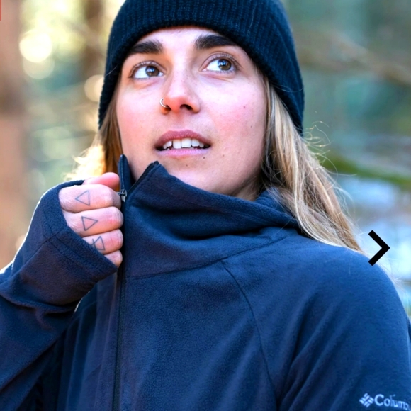 Columbia Sweaters - Columbia Sportswear Arctic Air Pullover Half Zip Fleece in Black Womens Size XS